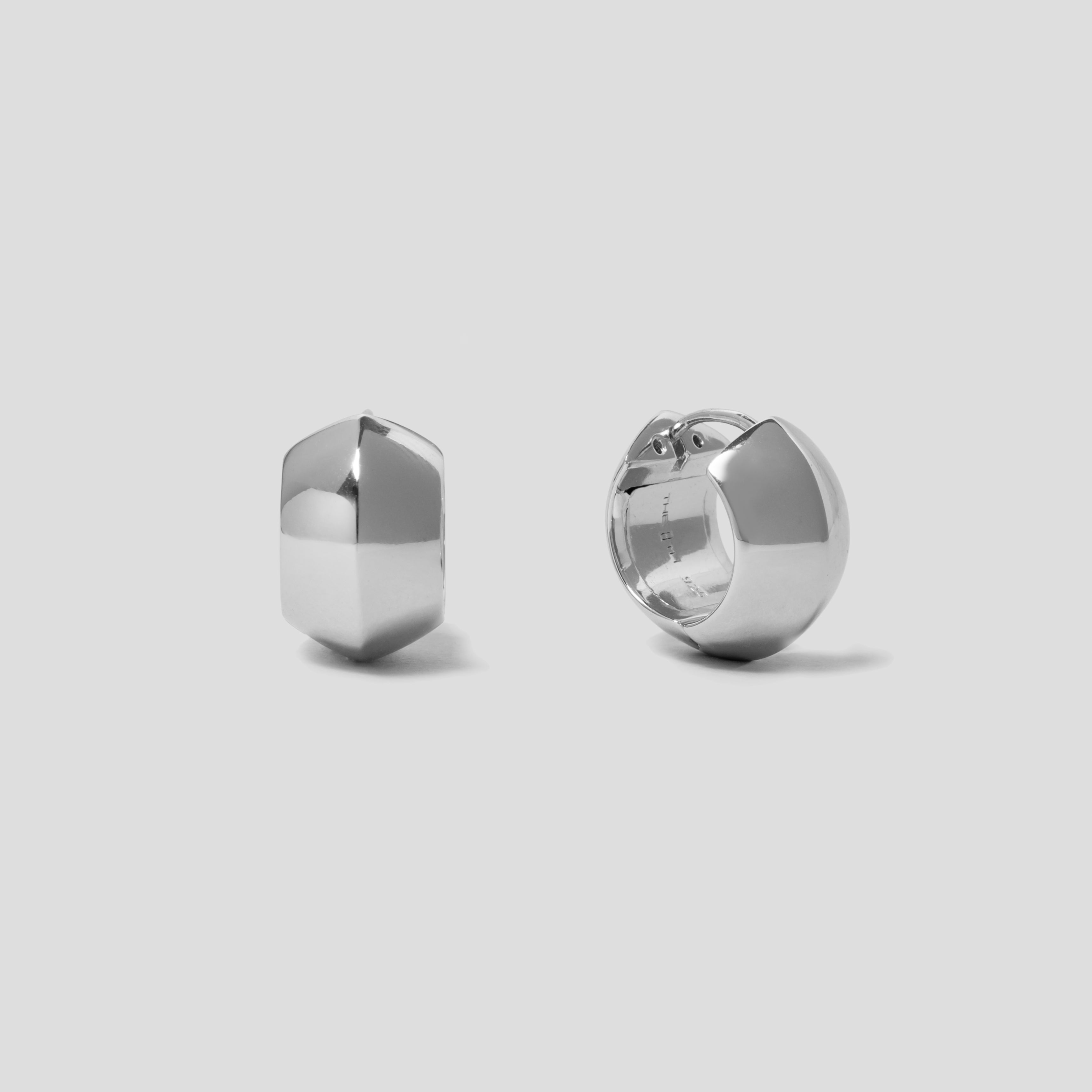 Silver earrings