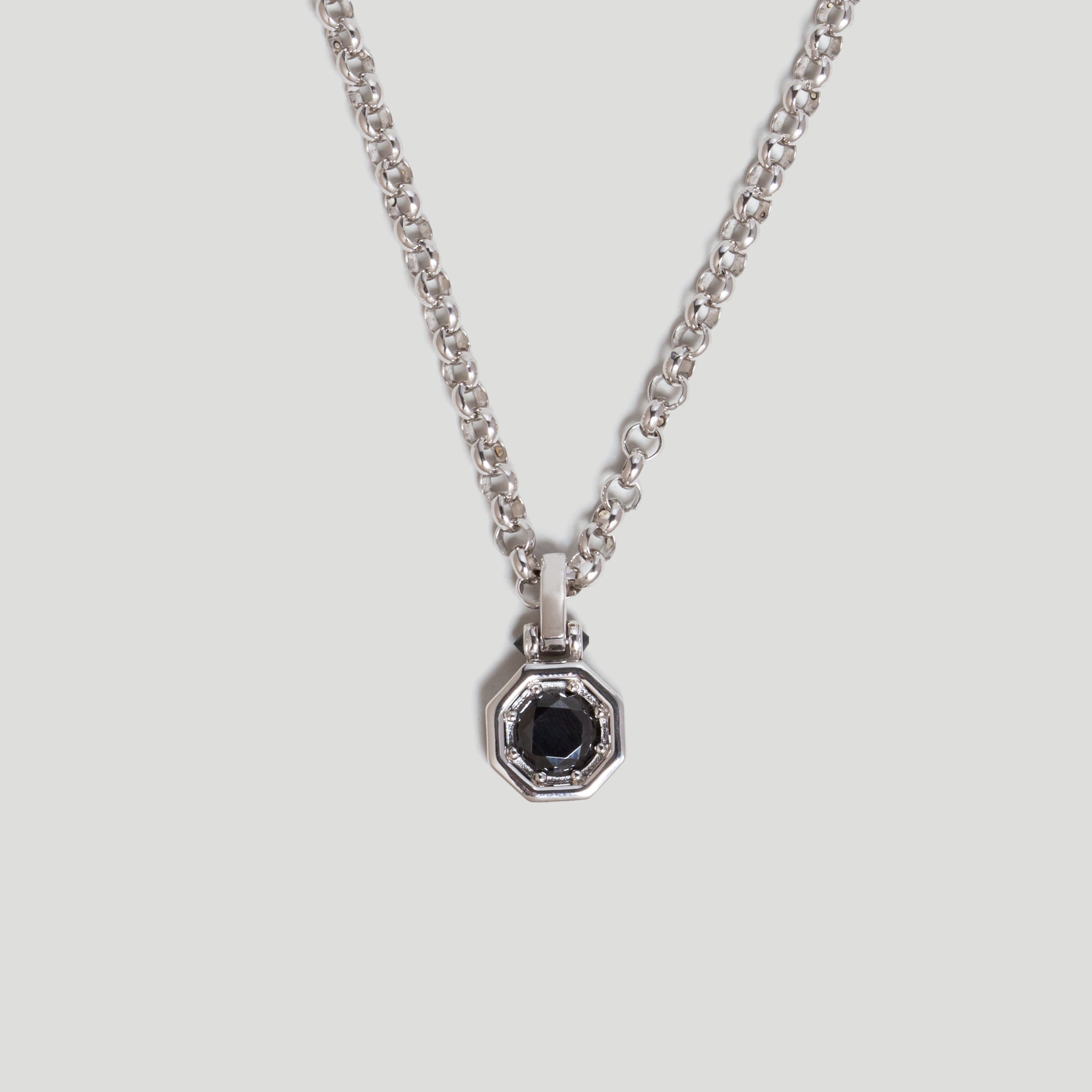 Silver necklaces