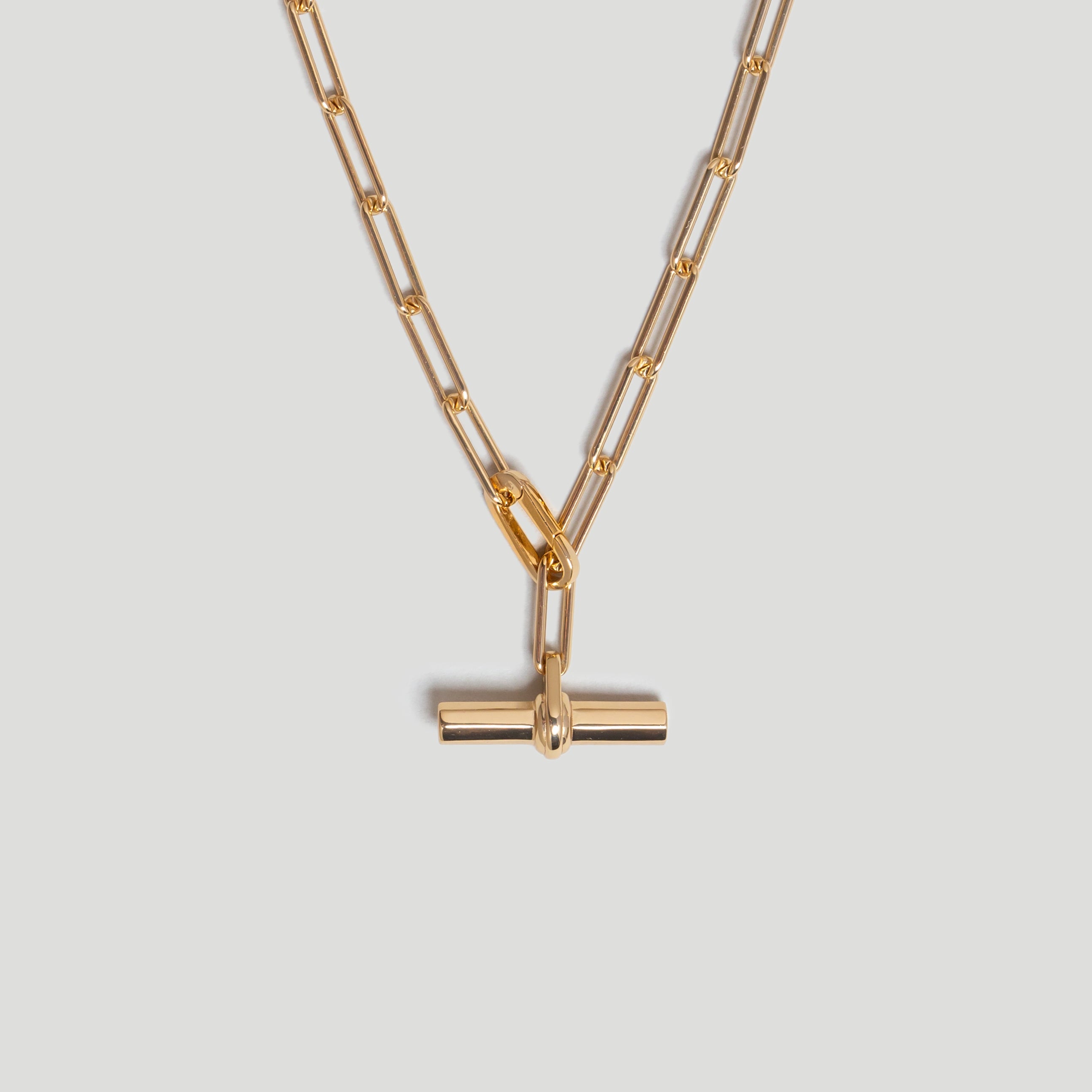 Gold necklaces